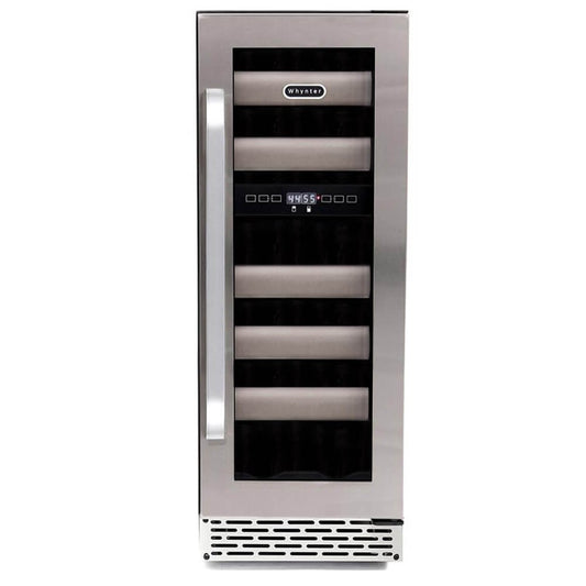Whynter Wine Refrigerator 17-Bottle Dual Zone Stainless Steel – BWR-171DS