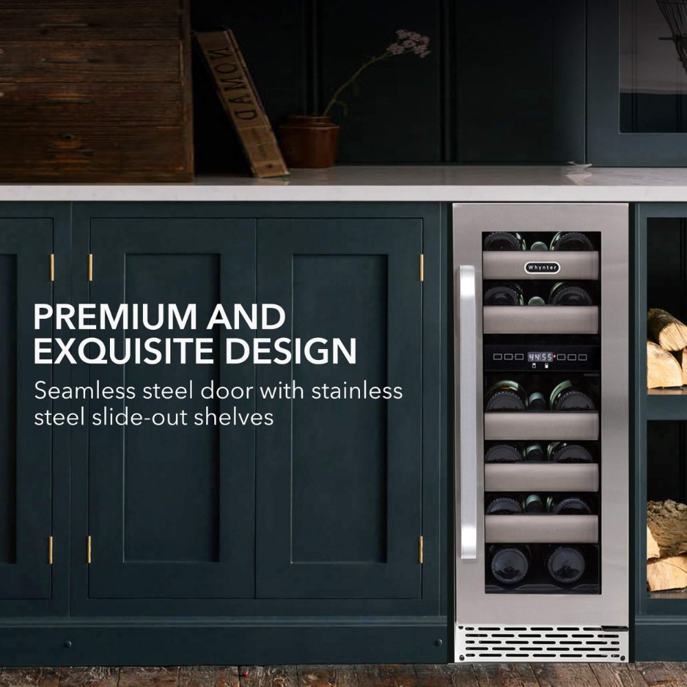 Whynter BWR-171DS 17-Bottle Dual Zone Wine Refrigerator