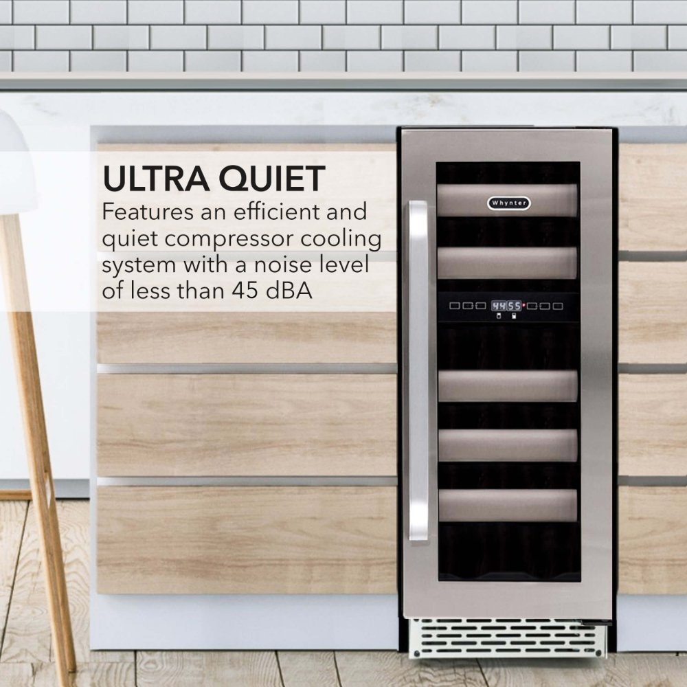Whynter BWR-171DS 17-Bottle Dual Zone Wine Refrigerator