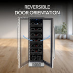 Whynter BWR-208SB 20-Bottle Built-In Wine Refrigerator