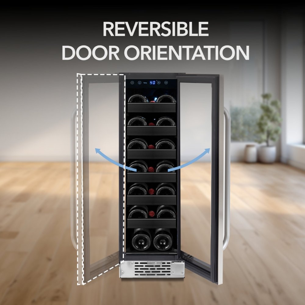 Whynter BWR-208SB 20-Bottle Built-In Wine Refrigerator