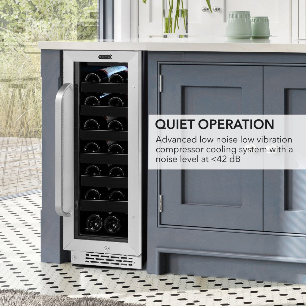 Whynter BWR-208SB 20-Bottle Built-In Wine Refrigerator