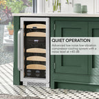 Whynter BWR-281DZ 28-Bottle Dual Zone Wine Refrigerator