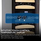 Whynter BWR-281DZ 28-Bottle Dual Zone Wine Refrigerator