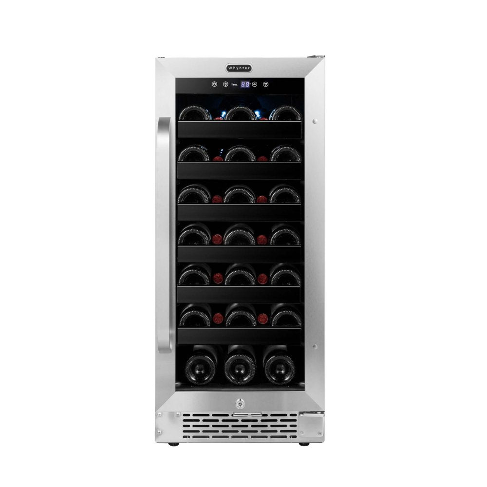 Whynter BWR-308SB 33-Bottle Built-In Wine Refrigerator
