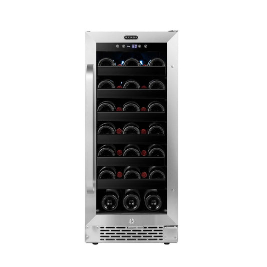 Whynter BWR-308SB 15″ 33 Bottle Built-In Wine Refrigerator with Digital Control & Lock