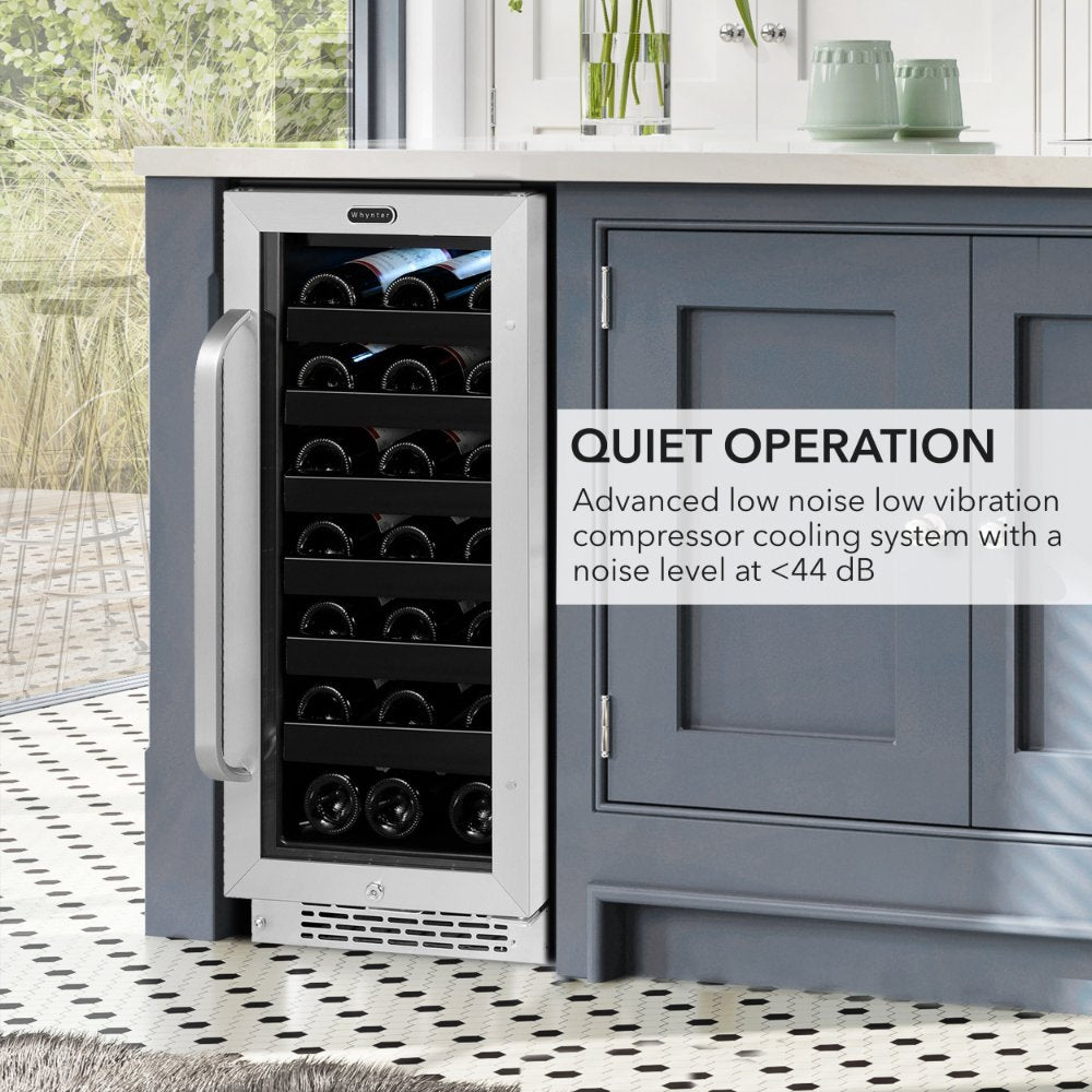 Whynter BWR-308SB 33-Bottle Built-In Wine Refrigerator