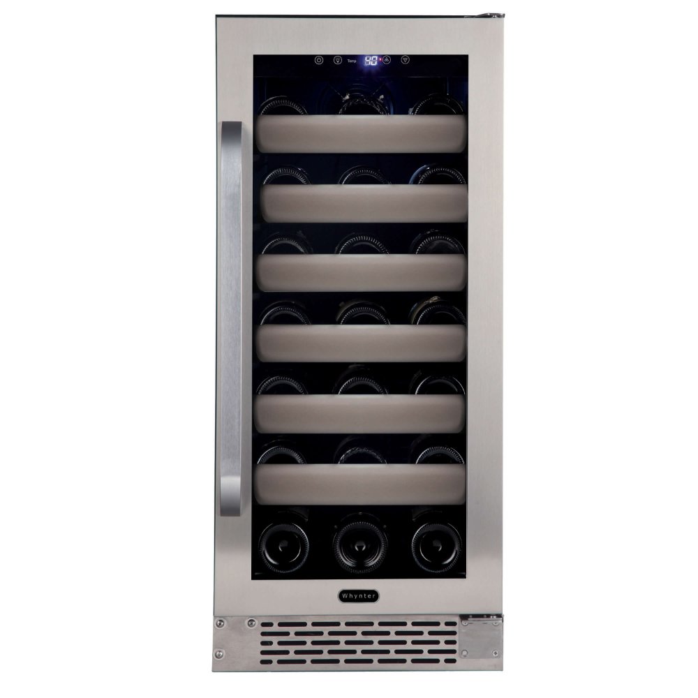 Whynter Elite 33-Bottle Single Zone Built-in Wine Refrigerator BWR-331SL