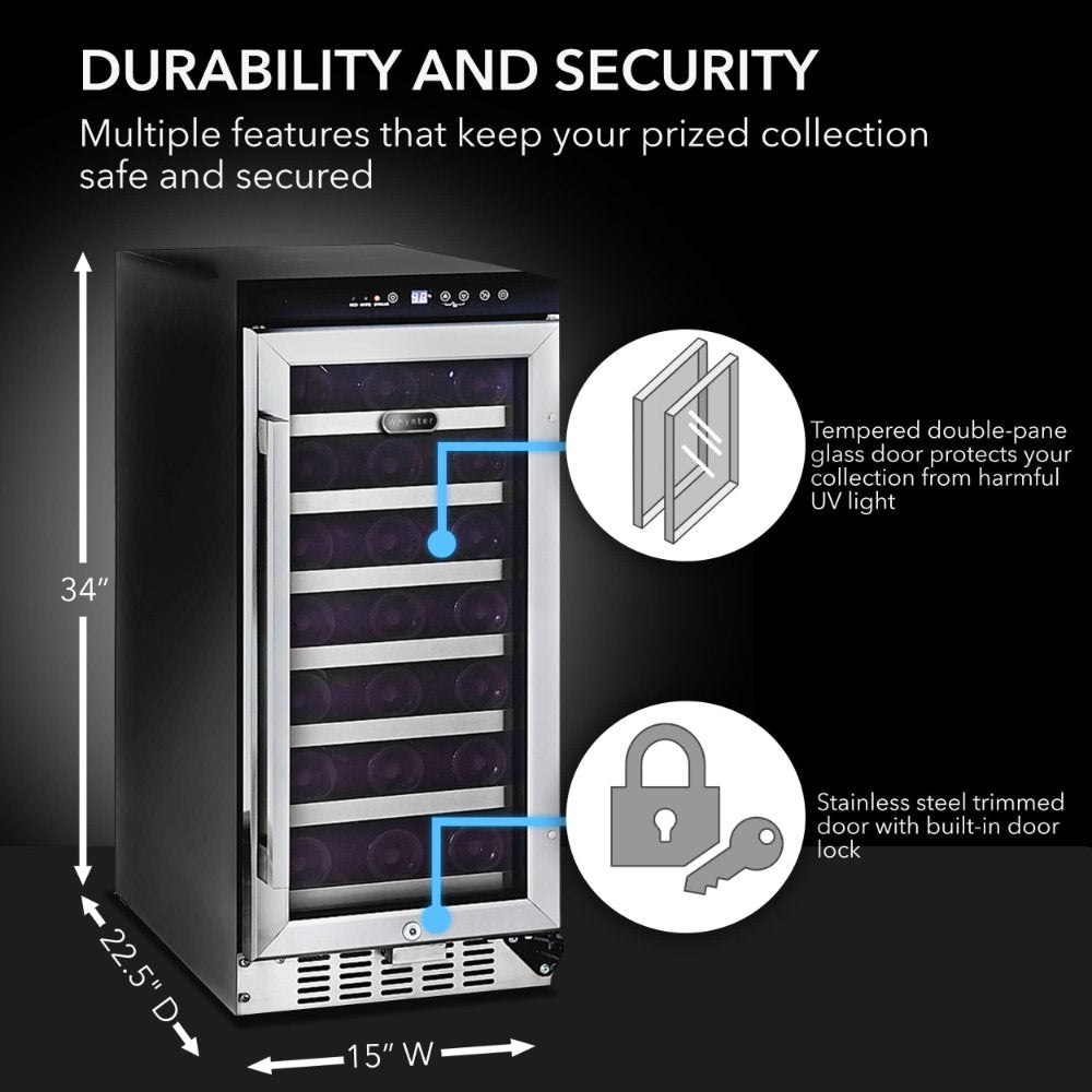 Whynter BWR-33SD 33-Bottle Built-In Wine Refrigerator