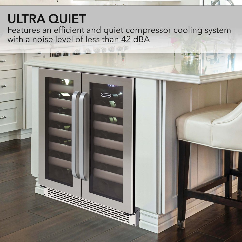 Whynter BWR-401DS 40-Bottle Dual Zone Wine Refrigerator