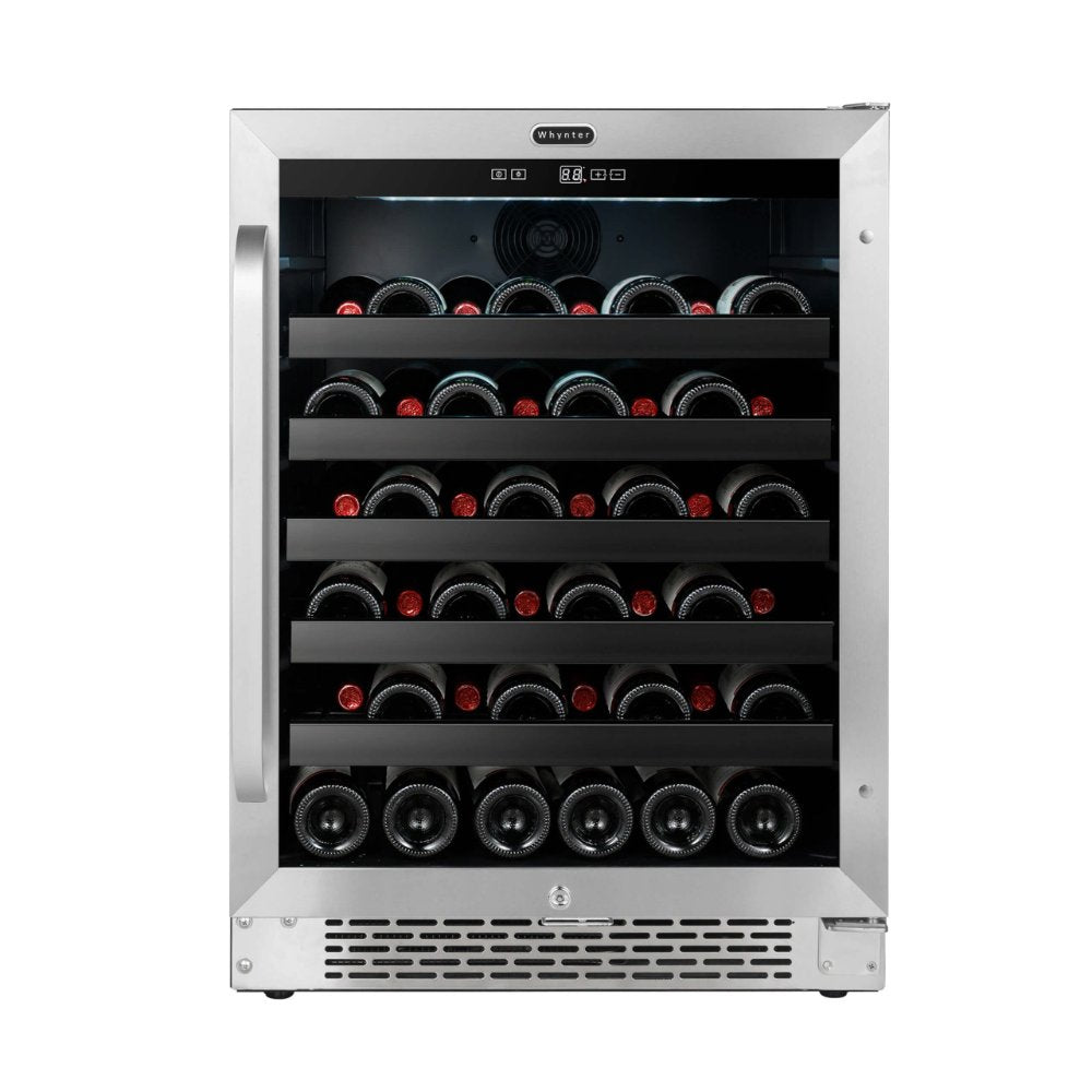 Whynter BWR-408SB 46-Bottle Built-In Wine Refrigerator