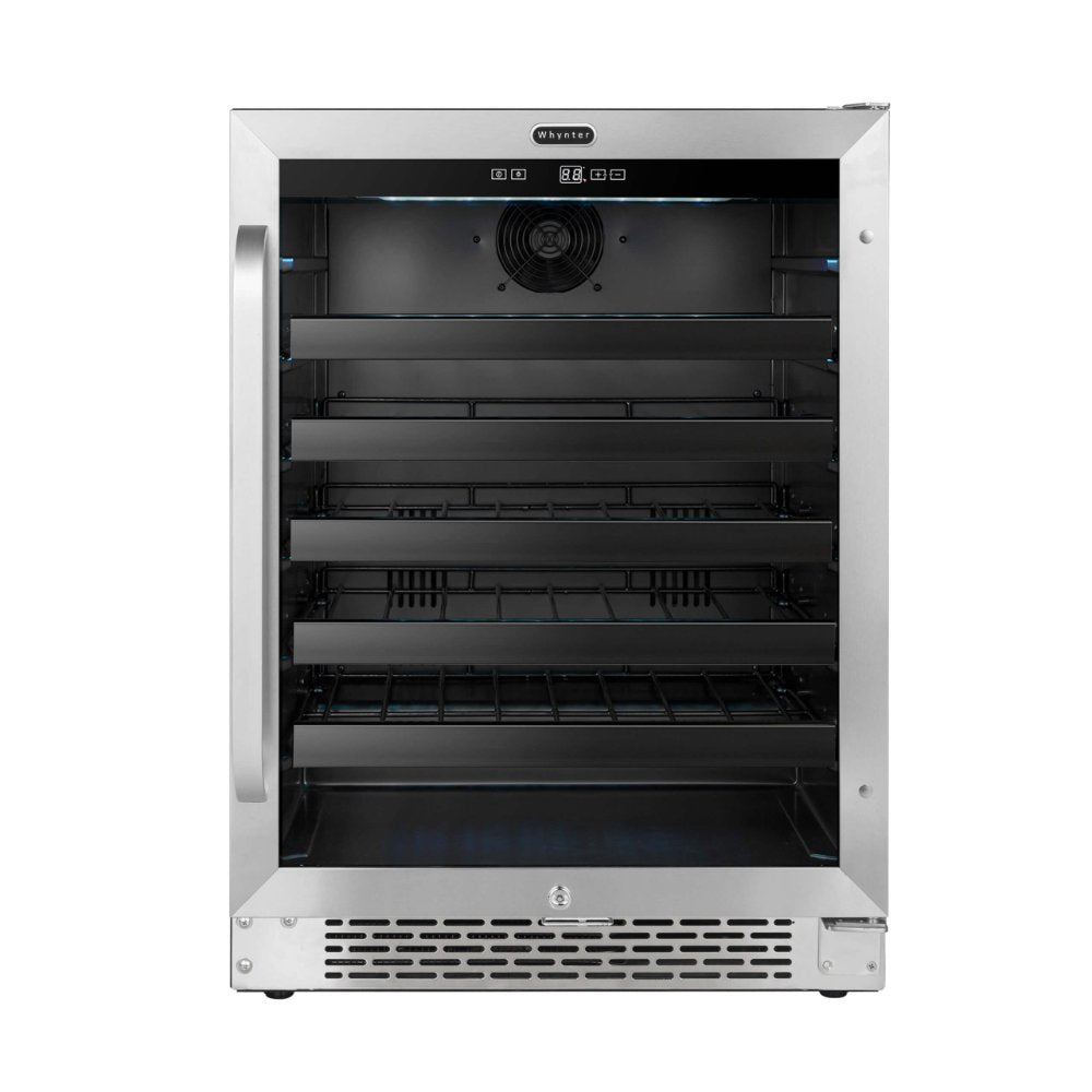 Whynter BWR-408SB 46-Bottle Built-In Wine Refrigerator