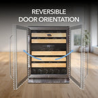 Whynter BWR-462DZ 46-Bottle Dual Zone Wine Refrigerator
