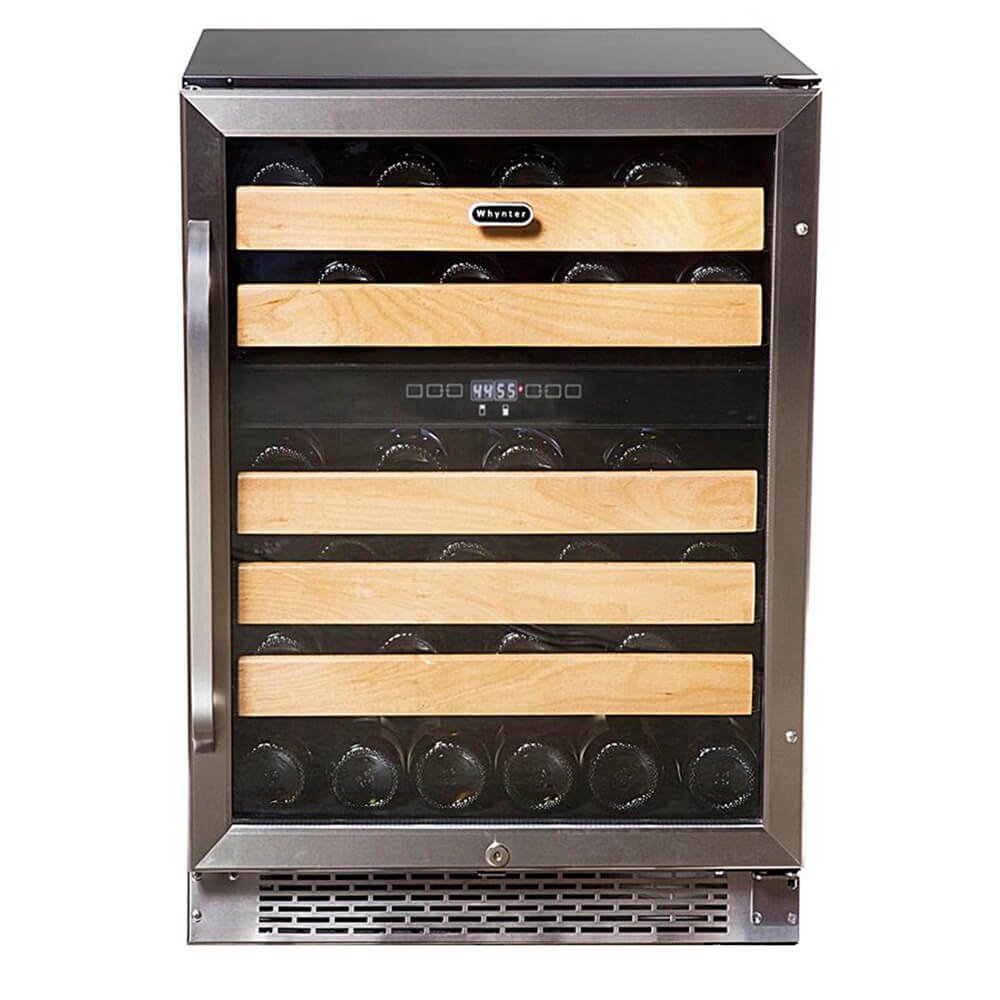 Whynter BWR-462DZ 46-Bottle Dual Zone Wine Refrigerator