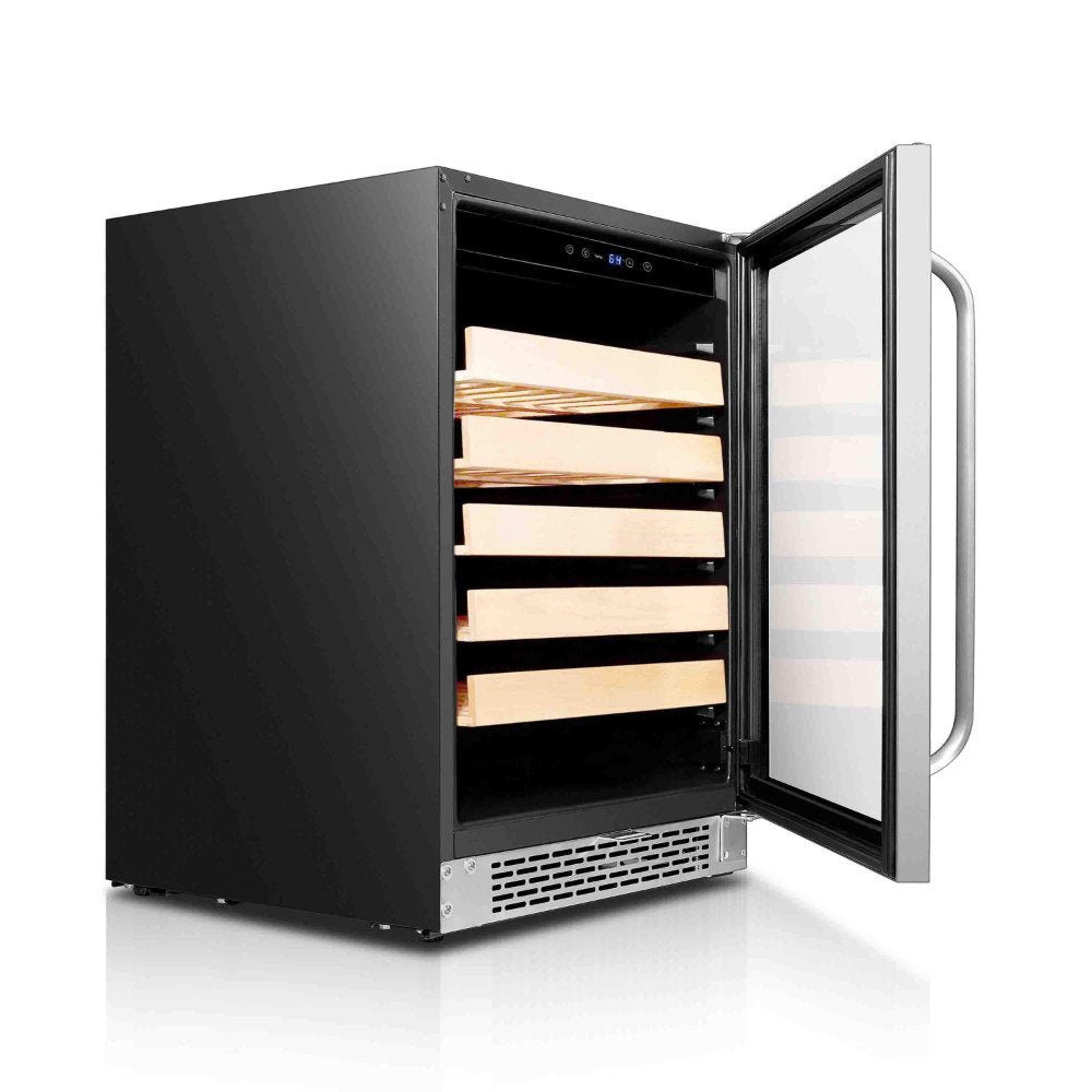 Whynter 24" Built-In 54 Bottle Stainless Steel Wine Refrigerator BWR-541STS