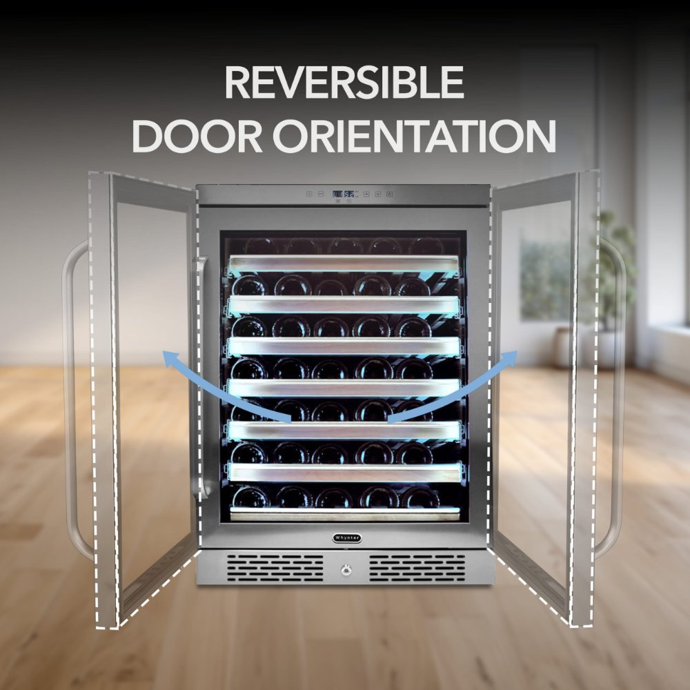 Whynter BWR-545XS 54-Bottle Wine Refrigerator
