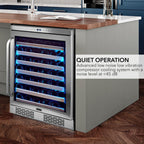 Whynter BWR-545XS 54-Bottle Wine Refrigerator