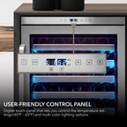 Whynter BWR-545XS 54-Bottle Wine Refrigerator