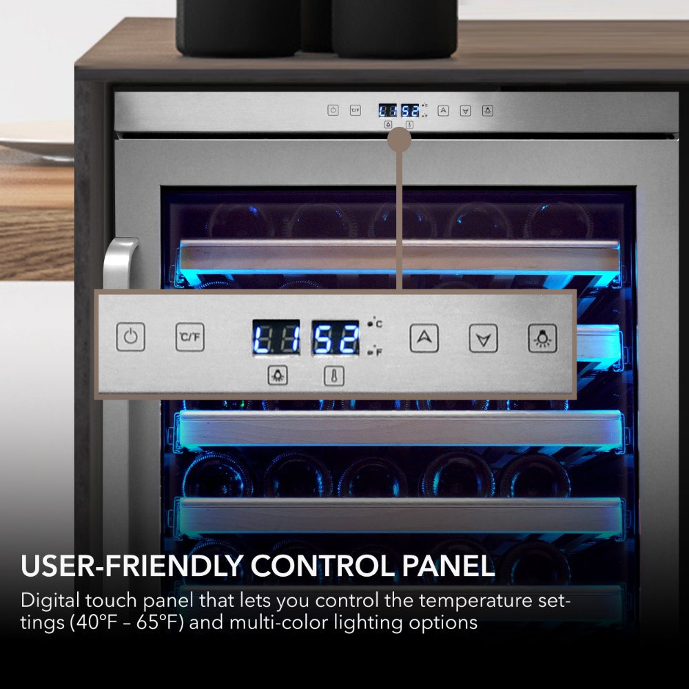 Whynter BWR-545XS 54-Bottle Wine Refrigerator