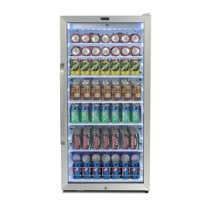 Whynter Beverage Merchandiser 10.6 cu ft Superlit Door & Lock CBM-1060XLW