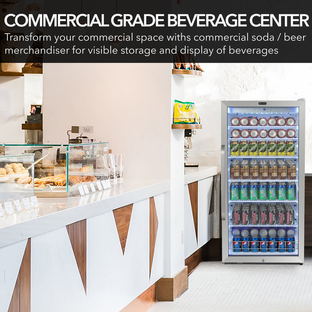 Whynter CBM-1060XLW 308-Can Commercial Beverage Refrigerator