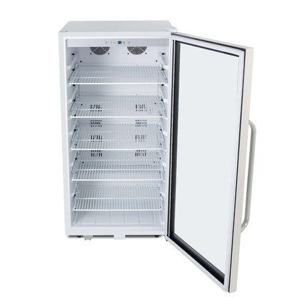 Whynter Beverage Merchandiser 8.1 cu ft Stainless Steel Superlit Door CBM-815WS