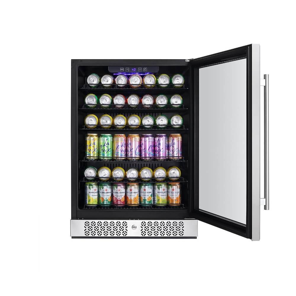 Empava Beverage Fridge 24" Freestanding & Under-Counter EMPV-BR02S