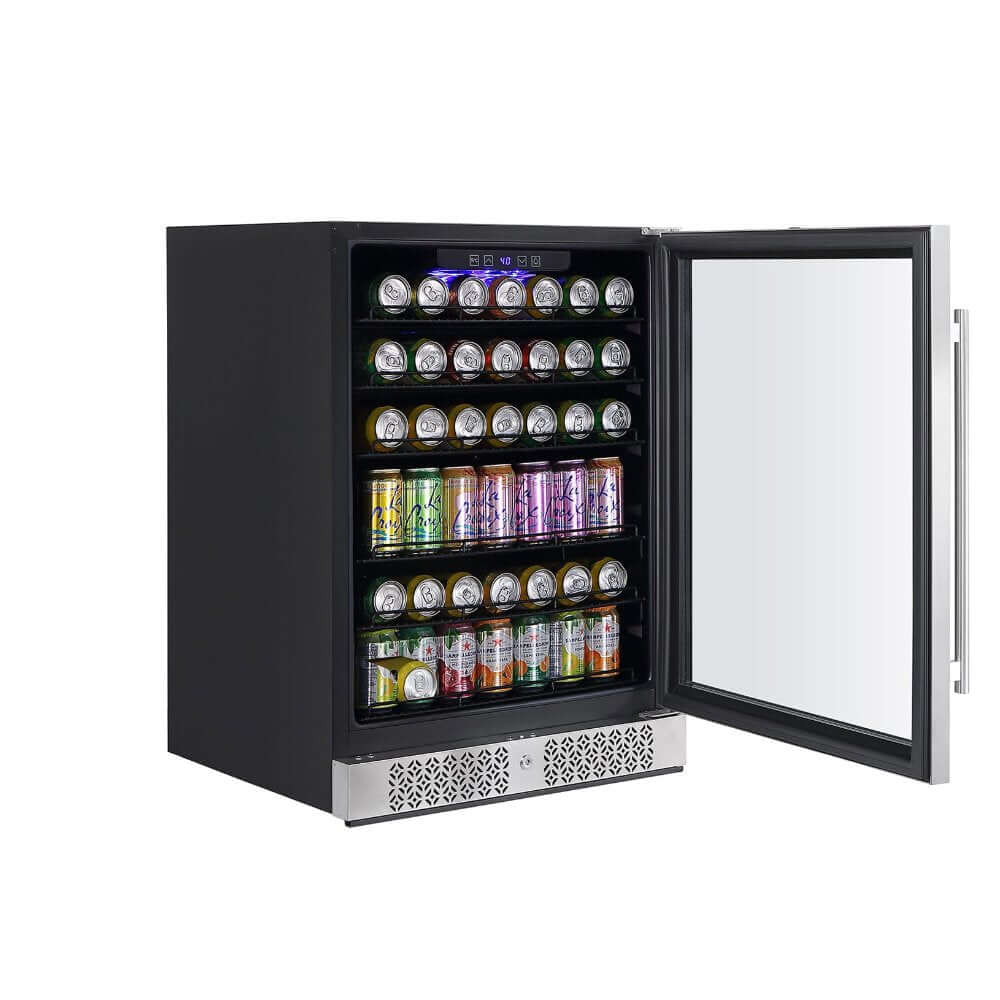 Empava Beverage Fridge 24" Freestanding & Under-Counter EMPV-BR02S