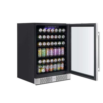 Empava Beverage Fridge 24" Freestanding & Under-Counter EMPV-BR02S