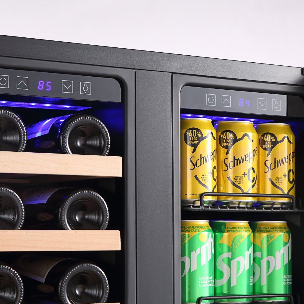 Empava Wine & Beer Fridge 24" Dual Zone Beverage Cooler EMPV-BR03D
