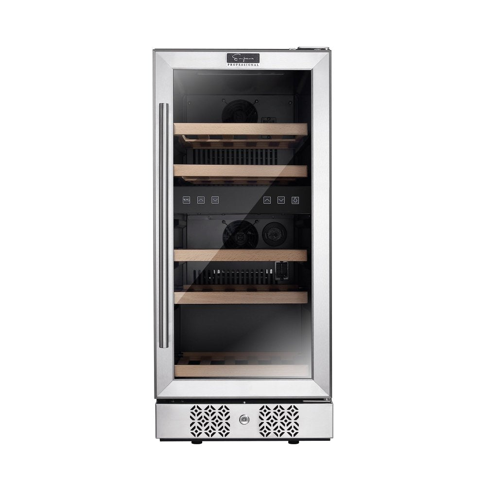 Empava Wine Fridge 15" Dual Zone Compact Small EMPV-WC02D