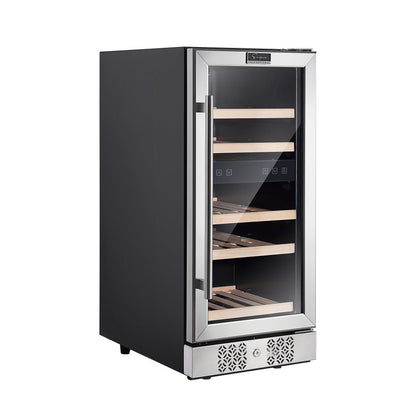 Empava Wine Fridge 15" Dual Zone Compact Small EMPV-WC02D