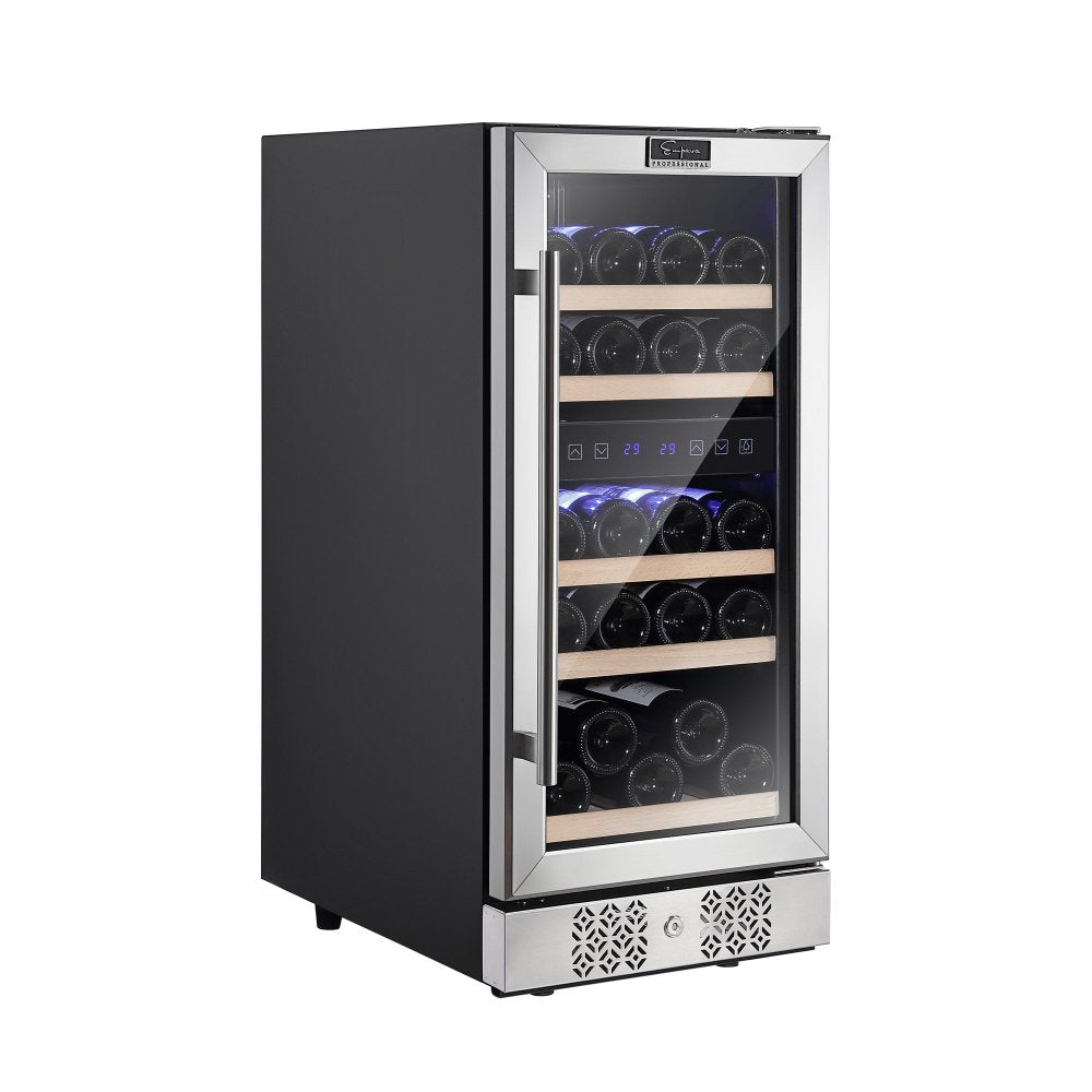 Empava Wine Fridge 15" Dual Zone Compact Small EMPV-WC02D