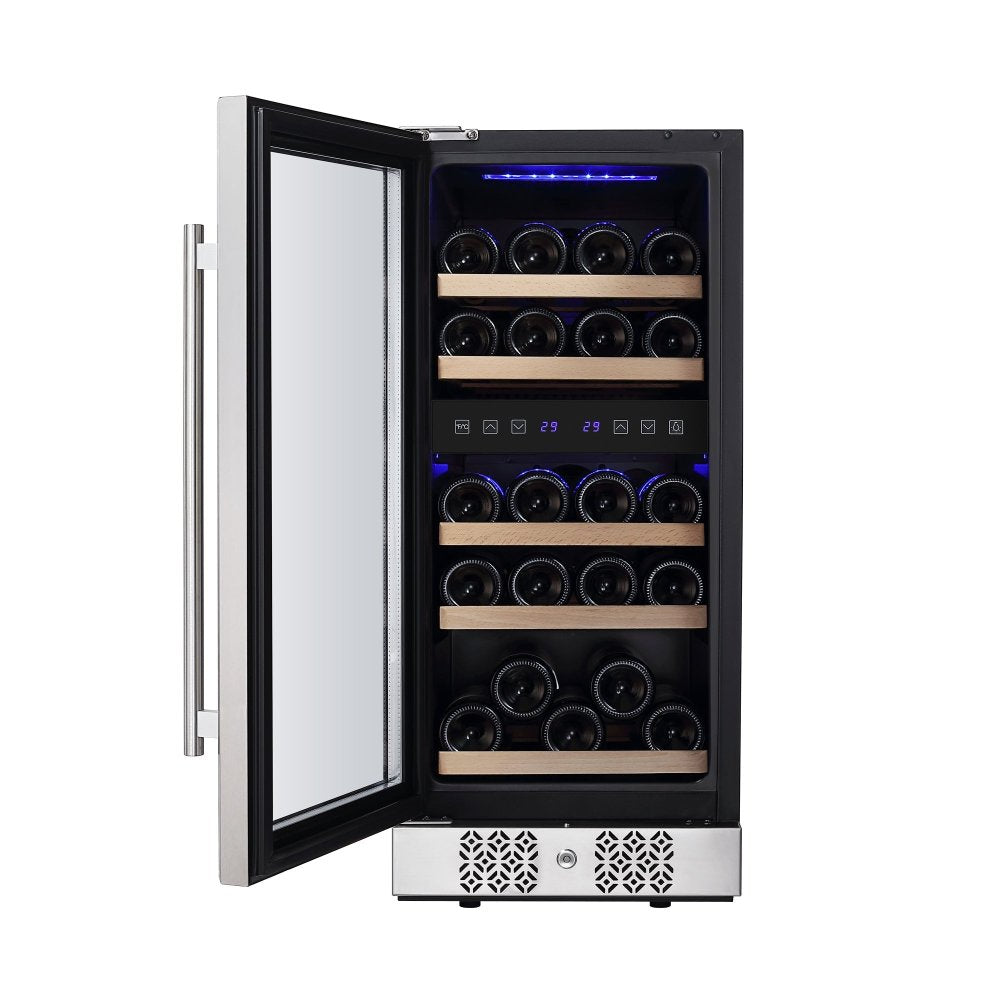Empava Wine Fridge 15" Dual Zone Compact Small EMPV-WC02D