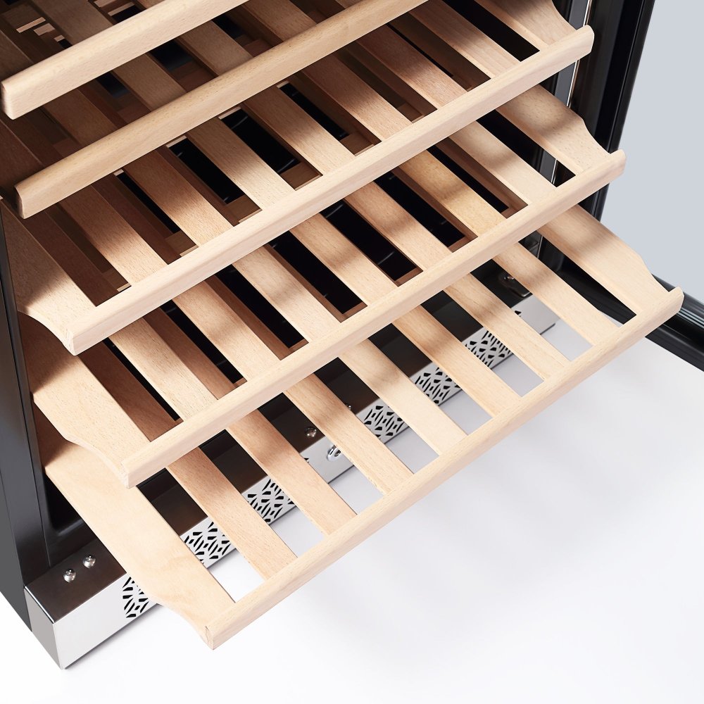 Empava Wine Cooler 24 Inch 52 Bottle Single Zone Stainless Steel EMPV-WC03S