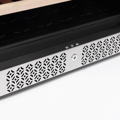 Empava Wine Cooler 24 Inch 52 Bottle Single Zone Stainless Steel EMPV-WC03S