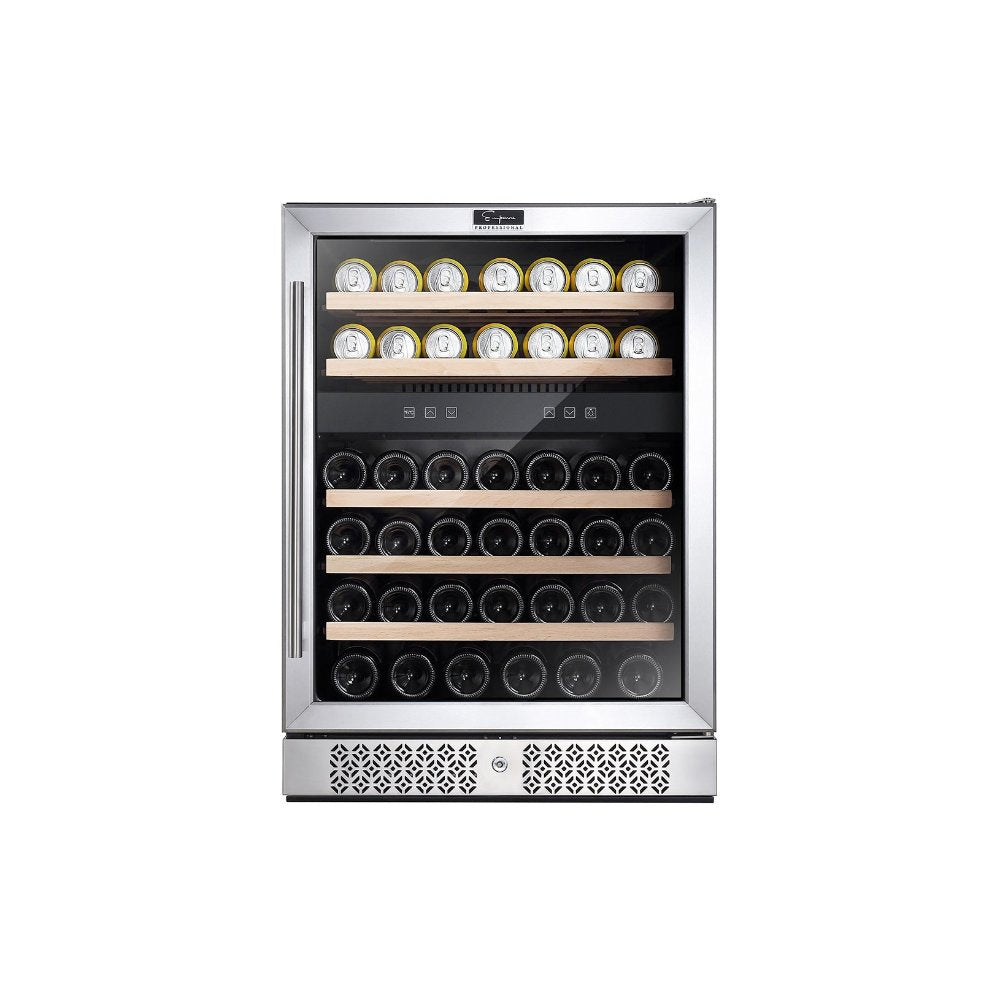 Empava Wine & Beverage Cooler 24" Dual Zone Built-In EMPV-WC04D