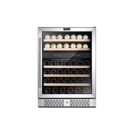 Empava Wine & Beverage Cooler 24" Dual Zone Built-In EMPV-WC04D