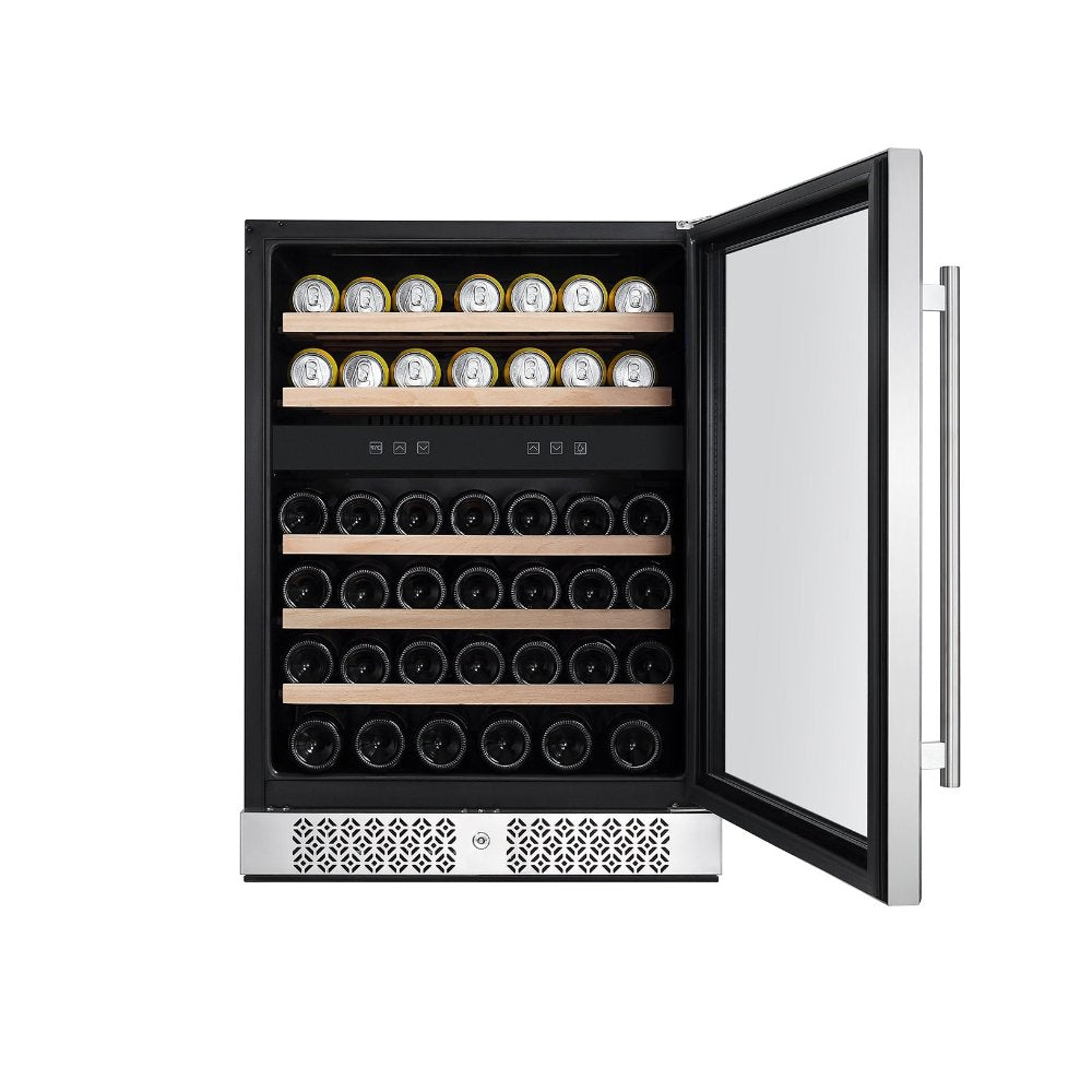 Empava Wine & Beverage Cooler 24" Dual Zone Built-In EMPV-WC04D