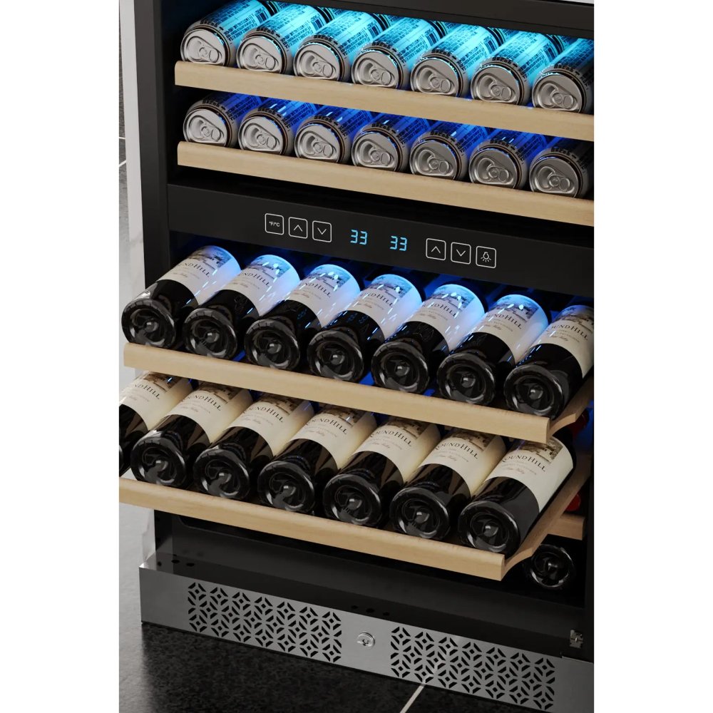 Empava Wine & Beverage Cooler 24" Dual Zone Built-In EMPV-WC04D