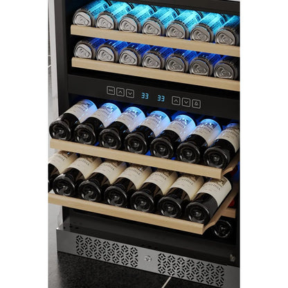 Empava Wine & Beverage Cooler 24" Dual Zone Built-In EMPV-WC04D