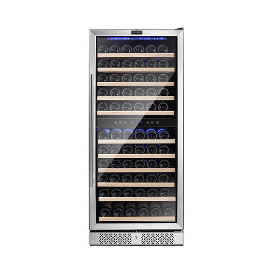 Empava Wine Fridge 55" Tall 100 Bottle Dual Zone EMPV-WC06D