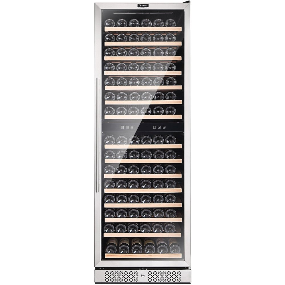 Empava EMPV-WC08D 160-Bottle Dual Zone Wine Refrigerator