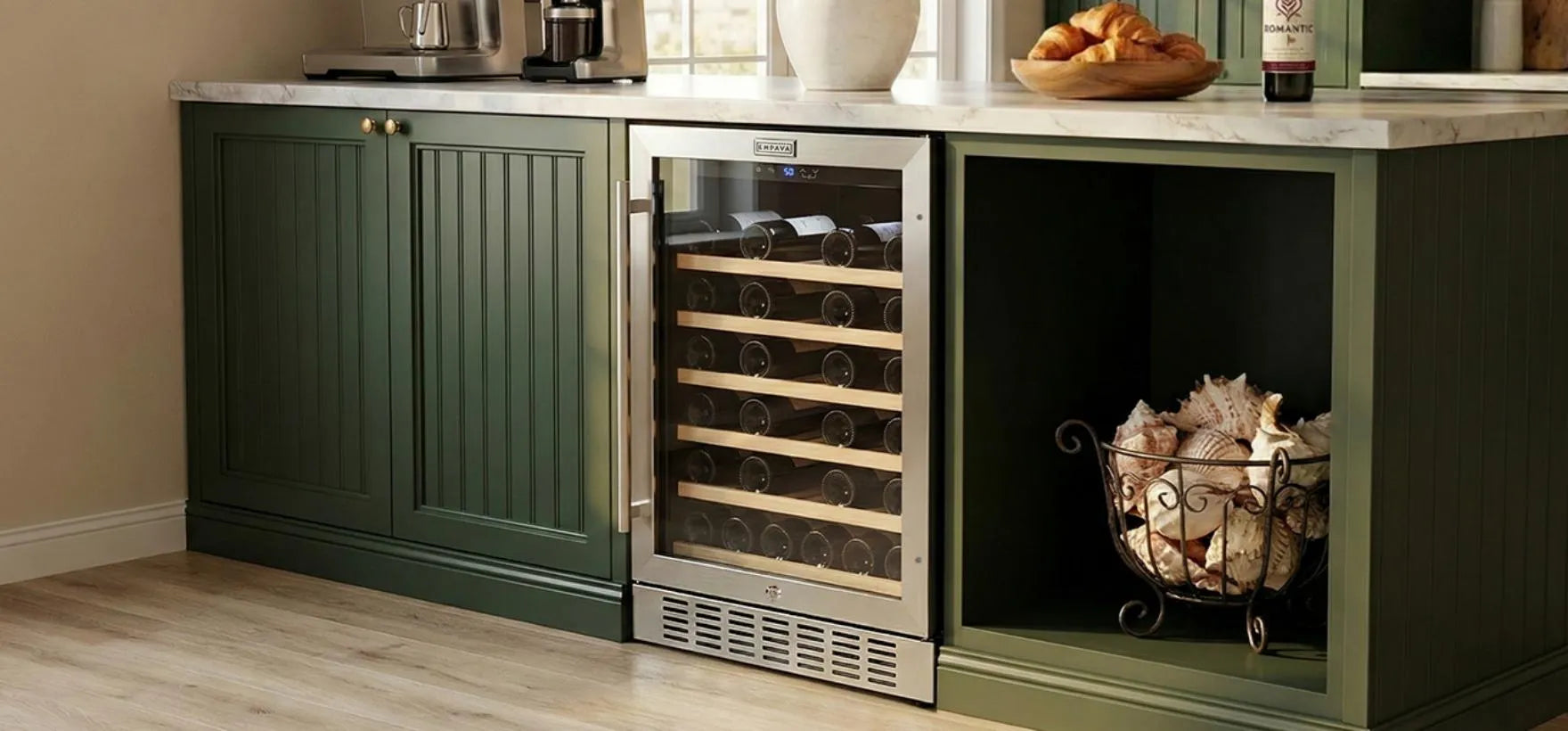 Empava EMPV-WC11S 46-Bottle Wine Refrigerator