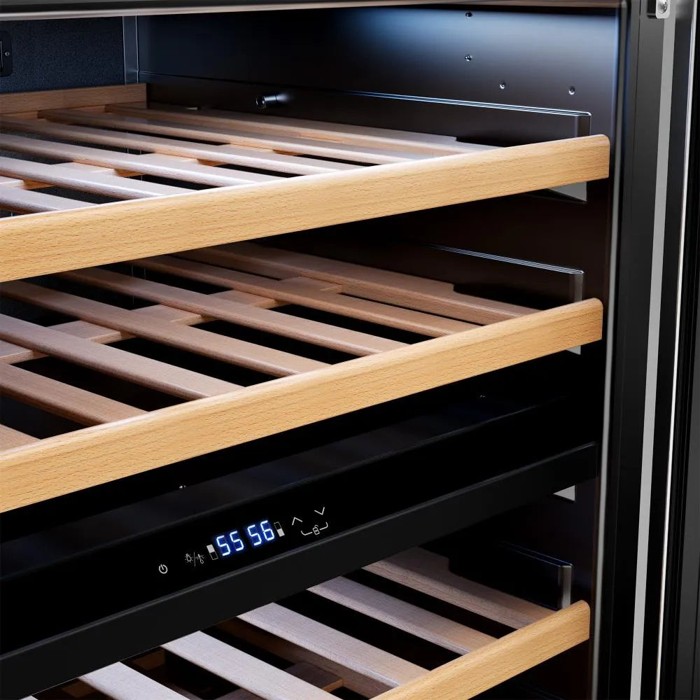 Empava EMPV-WC12D 46-Bottle Dual Zone Wine Fridge
