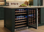 Empava EMPV-WC12D 46-Bottle Dual Zone Wine Fridge