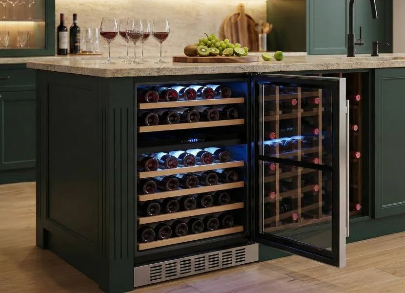 Empava EMPV-WC12D 46-Bottle Dual Zone Wine Fridge