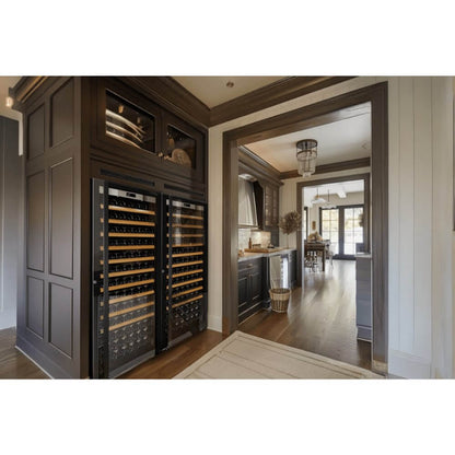 Transtherm Wine Refrigerator 364-Bottle Dual Zone Glass Door ER1TGV3-013-USD