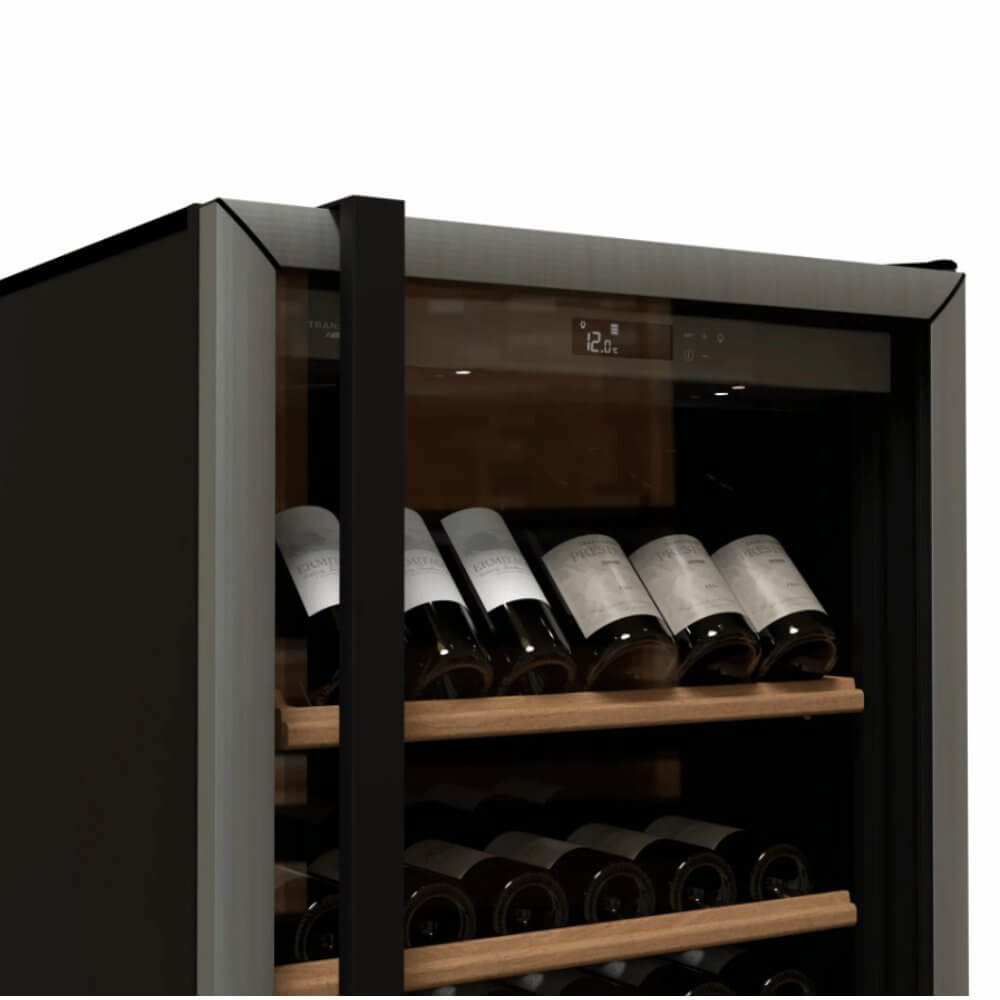 Transtherm Wine Refrigerator 364-Bottle Dual Zone Glass Door ER1TGV3-013-USD