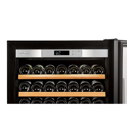 Transtherm Wine Refrigerator 364-Bottle Dual Zone Glass Door ER1TGV3-013-USD